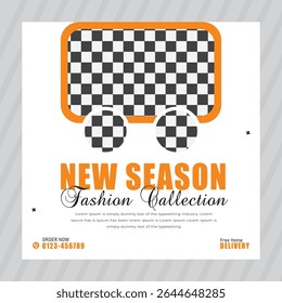  fashion sale instagram posts template design