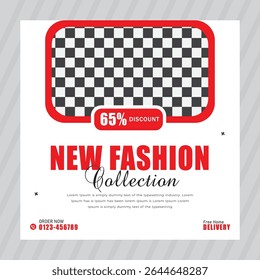  fashion sale instagram posts template design