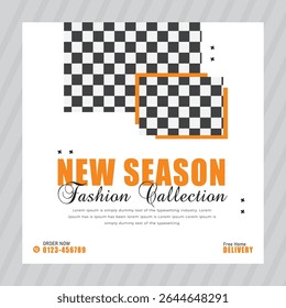  fashion sale instagram posts template design