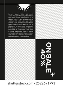 Fashion Sale Off 40% Template  Design