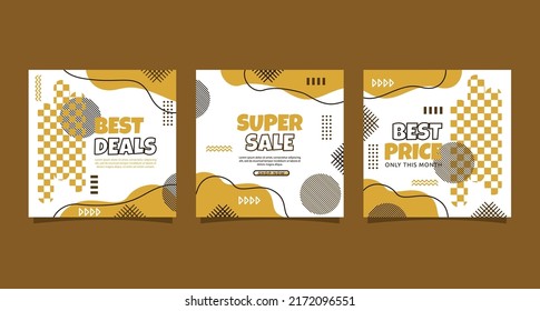 Fashion Sale Promotion Poster Design Social Media Template