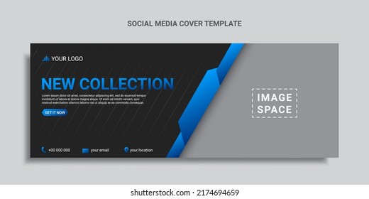 fashion sale social media cover design or web banner