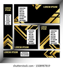 fashion sale social media post design template Bundle Premium Vector