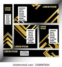 fashion sale social media post design template Bundle Premium Vector