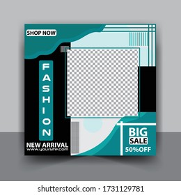 Fashion sale social media Post Design