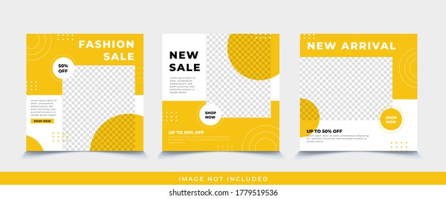 Fashion sale social media post banner template.Editable modern Social Media banner Template,Promotional web banner for social media.