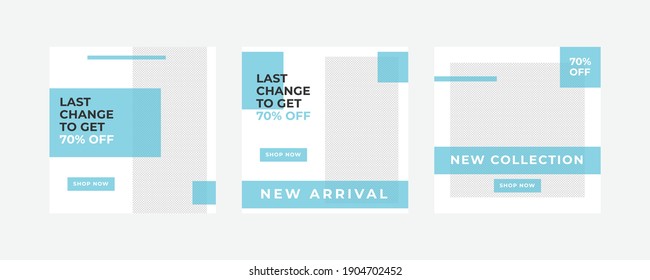 Fashion sale social media post template