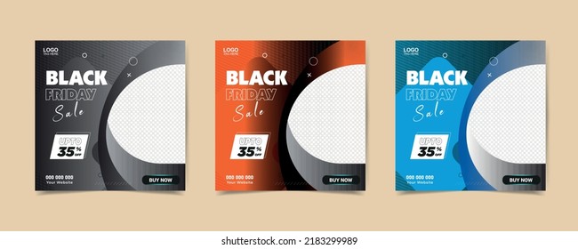 Fashion sale social media post banner temple