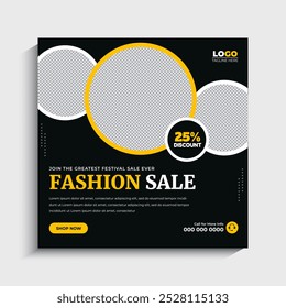 Fashion Sale Social Media Post Template