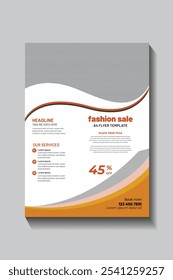 fashion sale social media post and web banner template