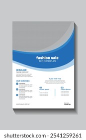 fashion sale social media post and web banner template