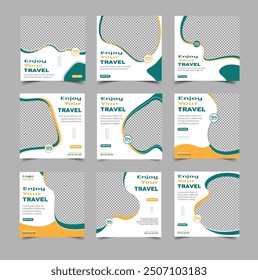 Fashion sale social media posts and Instagram design template