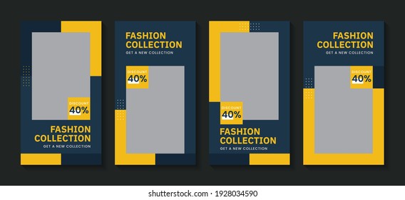 Fashion sale social media stories template