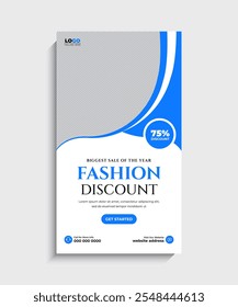 Fashion Sale Social Media story template