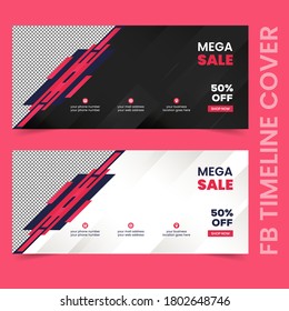 Fashion Sales Social Media Cover Template