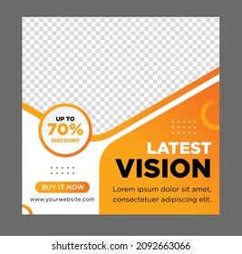 Fashion Sales Social Media Post Ads Template And Facebook Banner Ads Image