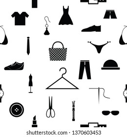 fashion seamless pattern background icon.