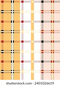 fashion seamless pattern of style. Scottish tartan vichy plaid graphic texture for dress, skirt, scarf, throw, jacket, fashion fabric print.