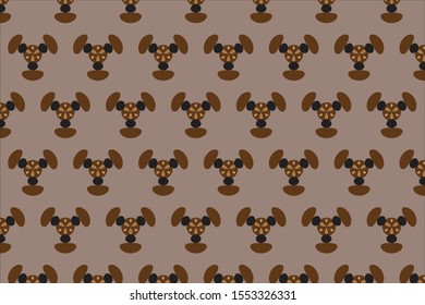 Fashion seamless pattern used for fabric, front cover, book design, poster, advertising.