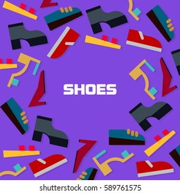 fashion shoe card