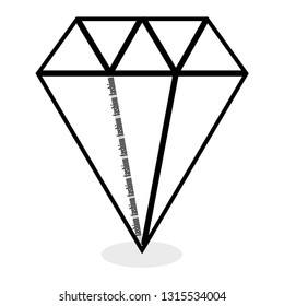 fashion shoe vector