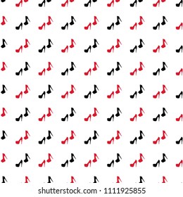Fashion shoes pattern seamless, background wallpaper, vector.