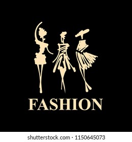 Fashion Shop Logo Template Design