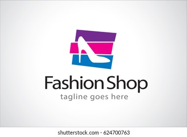 Fashion Shop Logo Template Design