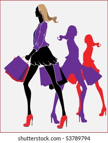 Fashion and Shopping girls