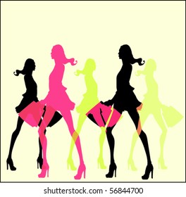 Fashion and Shopping girls