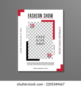 Fashion Show Flyer Design Template