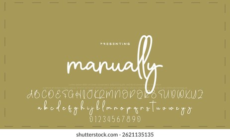 Fashion Signature Script Font. Stylish Calligraphy Typography for Logos. Professional Signature Typeface – Modern Handwritten Font for Designers