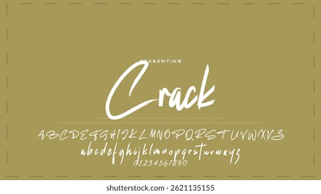 Fashion Signature Script Font. Stylish Calligraphy Typography for Logos. Professional Signature Typeface – Modern Handwritten Font for Designers
