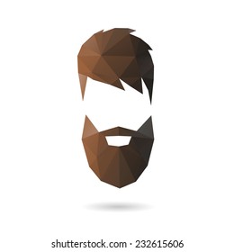 Fashion silhouette hipster style, vector illustration 