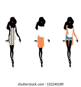 fashion silhouettes