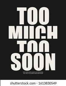 fashion slogan for different apparel and T-shirt. - Vector