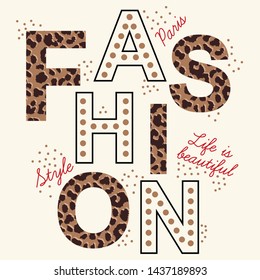 Fashion slogan graphic for t-shirt.Typography for t shirt.vector.