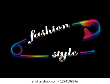 Fashion slogan print. Fashion Style typography motivational positive slogan. Fashion slogan print for T shirt and apparels or other uses. Creative slogan graphic vector print.