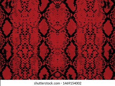 fashion snake pattern vector hand drawn design