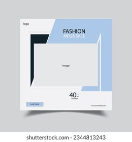 Fashion Social Media Post Sale Banner Design