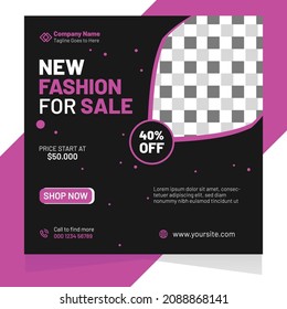 Fashion Social Media Post Template