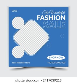 Fashion Social Media Post Template Design Is Essential to Grow Business. So It Is Inevitable For The Success Of The Company.
