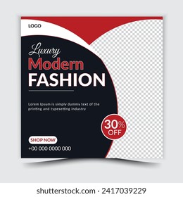 Fashion Social Media Post Template Design Is Essential to Grow Business. So It Is Inevitable For The Success Of The Company.
