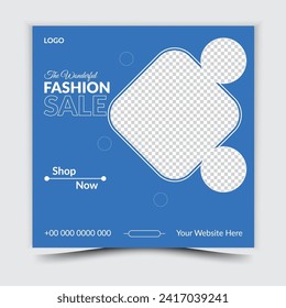 Fashion Social Media Post Template Design Is Essential to Grow Business. So It Is Inevitable For The Success Of The Company.
