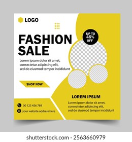 Fashion Social Media Post Template Design Is Essential to Grow Business. So It Is Inevitable For The Success Of The Company.