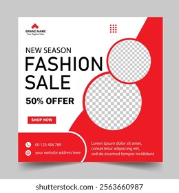 Fashion Social Media Post Template Design Is Essential to Grow Business. So It Is Inevitable For The Success Of The Company.