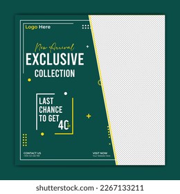 Fashion Social Media Poster Design