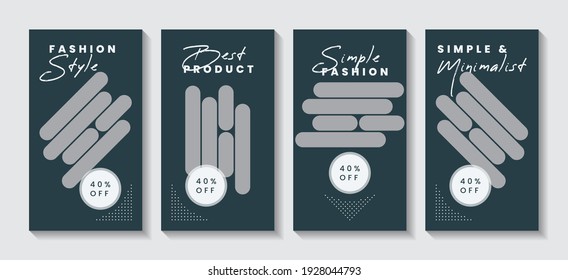 Fashion social media stories template