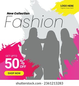 fashion social post, Instagram post, templet 