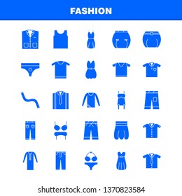 Fashion Solid Glyph Icons Set For Infographics, Mobile UX/UI Kit And Print Design. Include: Hair Dryer, Hair Dresser, Hairs, Collection Modern Infographic Logo And Pictogram. - Vector